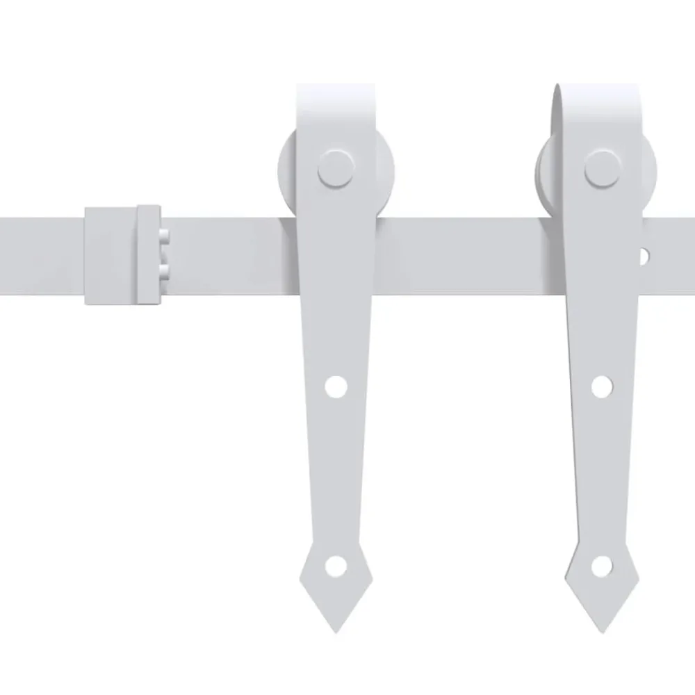 vidaXL Kit de quincaillerie de porte coulissante 200 cm Acier