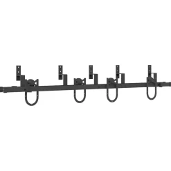 Matériaux De Construction-vidaXL Kit de quincaillerie de porte coulissante 183 cm Acier Noir