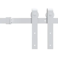 vidaXL Kit de quincaillerie de porte coulissante 183 cm Acier