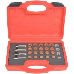 Equipement & Outils De Garage-vidaXL Kit de réparation de bouchon de vidange d'huile 64 pcs