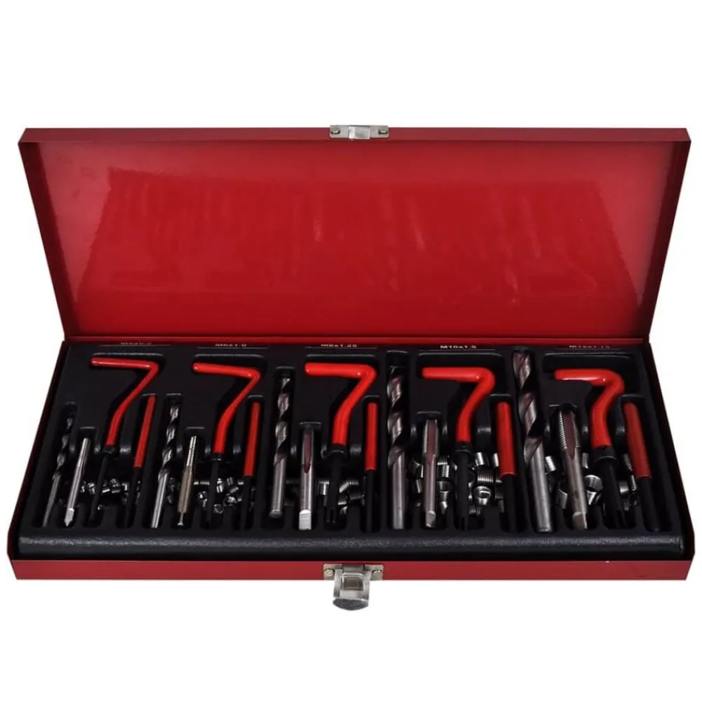 Equipement & Outils De Garage-vidaXL Kit de réparation de filetage pour atelier