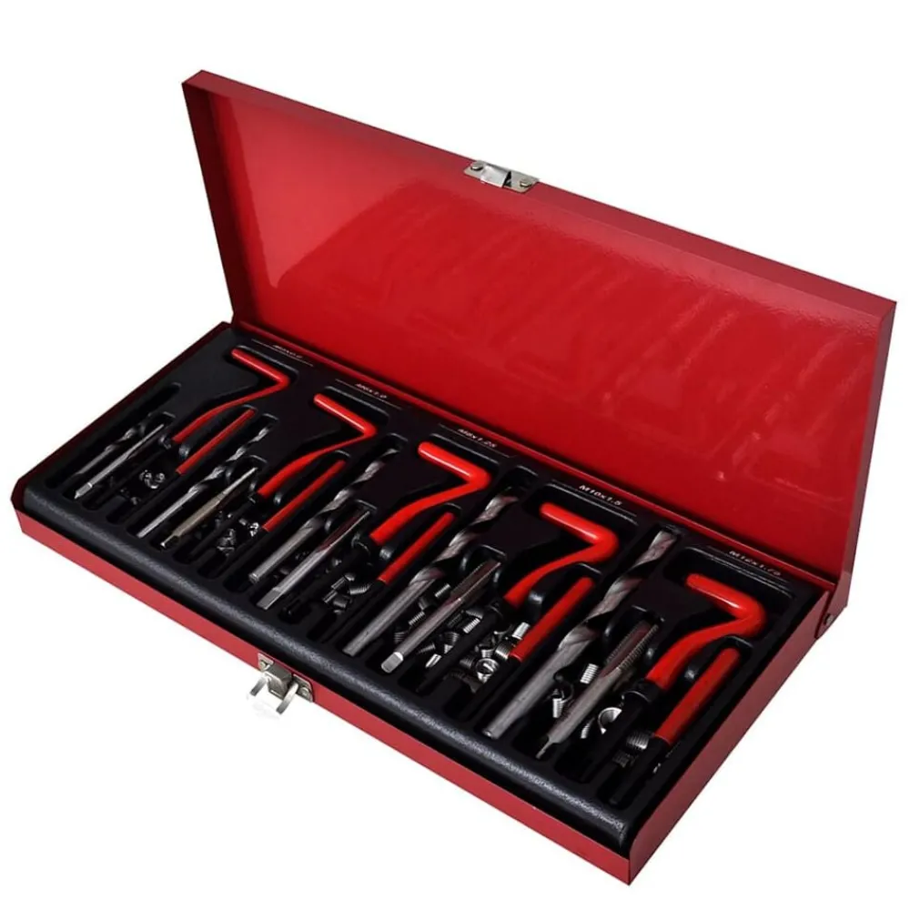 Equipement & Outils De Garage-vidaXL Kit de réparation de filetage pour atelier