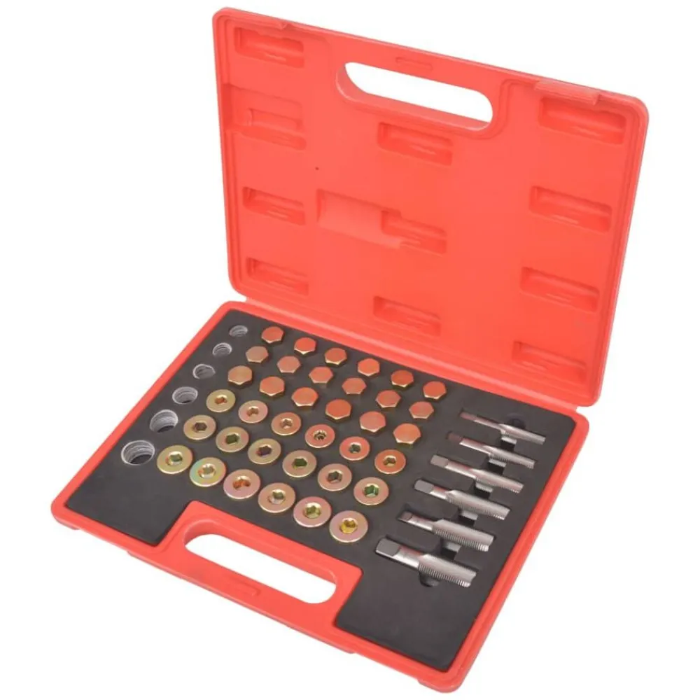 Equipement & Outils De Garage-vidaXL Kit de réparation de filetage de bouchon de vidange d'huile