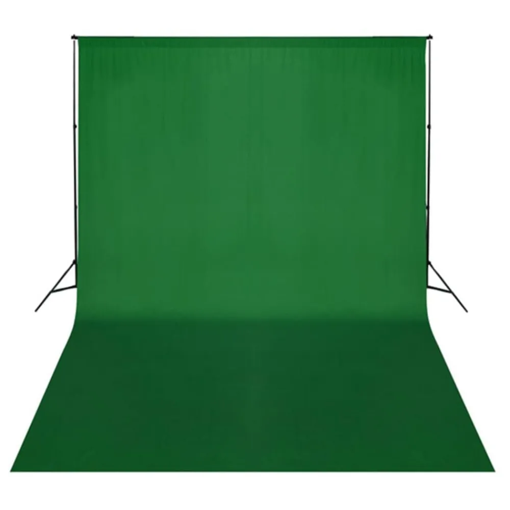 Appareils Photo-vidaXL Kit de studio photo avec lampes toile de fond et réflecteur