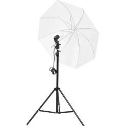 vidaXL Kit de studio photo avec éclairage toile de fond et réflecteur