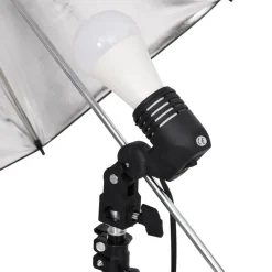 Appareils Photo-vidaXL Kit de studio photo avec éclairage toile de fond et réflecteur