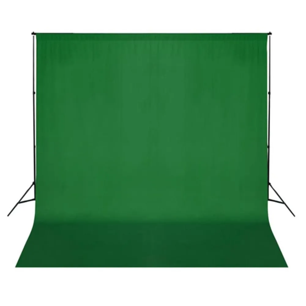 vidaXL Kit de studio photo avec éclairage toile de fond et réflecteur