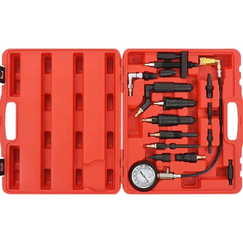 vidaXL Kit de testeur de compression de moteur diesel