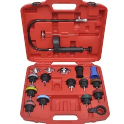 Equipement & Outils De Garage-vidaXL Kit de testeur de pression du radiateur 18 pcs
