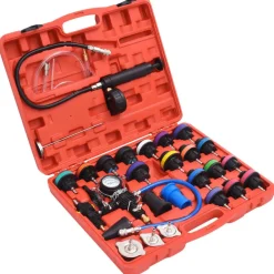 Equipement & Outils De Garage-vidaXL Kit de testeur de pression du radiateur 28 pcs