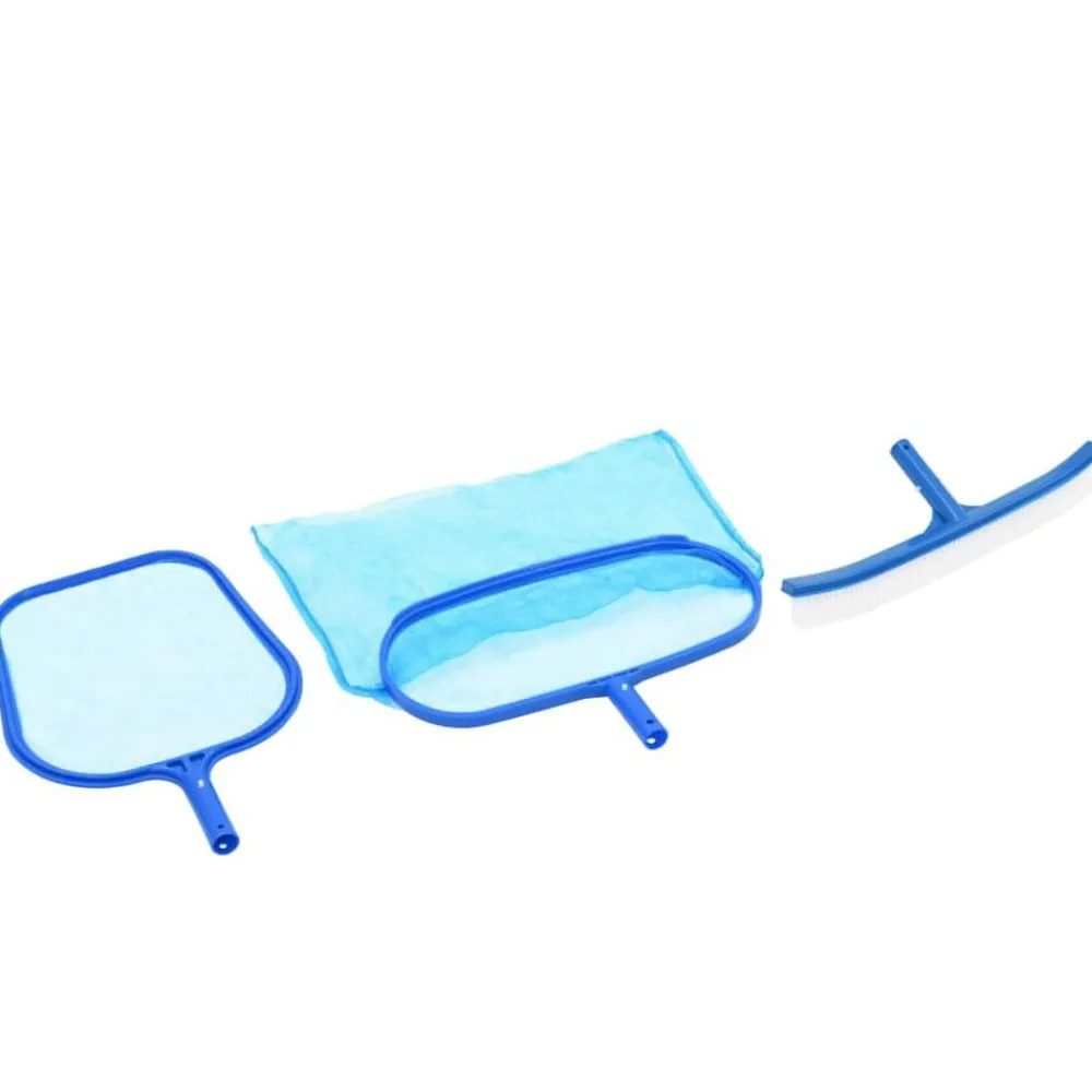 Piscine & Spa-vidaXL Kit d'entretien de piscine 3 pcs