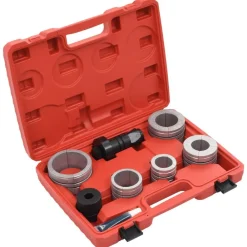 vidaXL Kit d'expandeur de tuyau 8 pcs Acier au carbone et aluminium