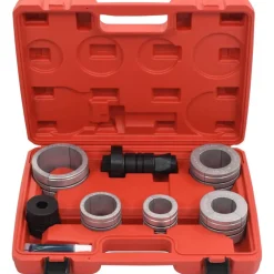 vidaXL Kit d'expandeur de tuyau 8 pcs Acier au carbone et aluminium