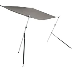 vidaXL Kit d'extension d'ombrage T-Top gris