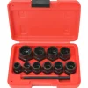 Equipement & Outils De Garage-vidaXL Kit d'extracteur de boulons/d'écrous endommagés Acier 11 pcs