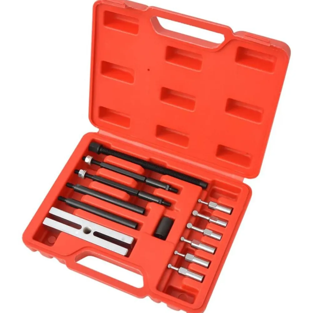 Equipement & Outils De Garage-vidaXL Kit d'extracteurs de roulements de petit insert 16 pièces