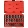Equipement & Outils De Garage-vidaXL Kit d'extracteurs de vis à cannelures multiples Acier 25 pièces