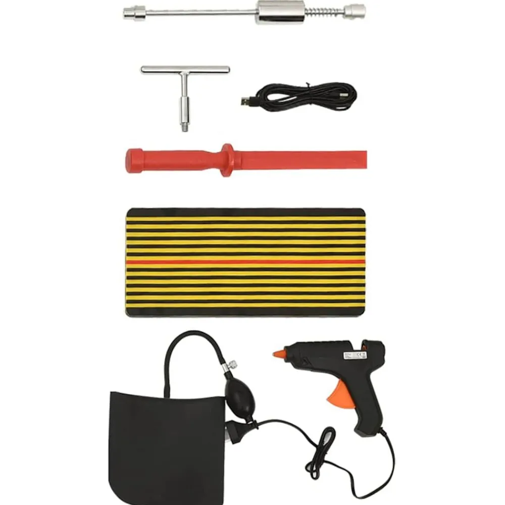 Equipement & Outils De Garage-vidaXL Kit d'outils de débosselage sans peinture 75 pcs