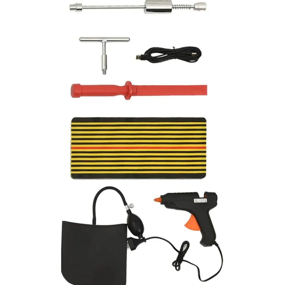vidaXL Kit d'outils de débosselage sans peinture 89 pcs