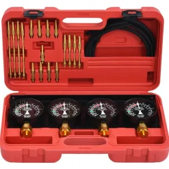 Equipement & Outils De Garage-vidaXL Kit d'outils de jauge de synchroniseur de vide de carburateur