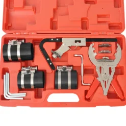 Equipement & Outils De Garage-vidaXL Kit d'outils d'entretien de segment de piston 11 pièces