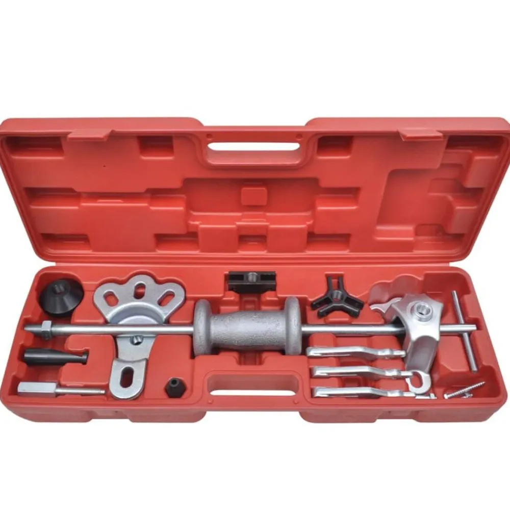vidaXL Kit d'outils d'extracteur/marteau coulissant 16 pcs