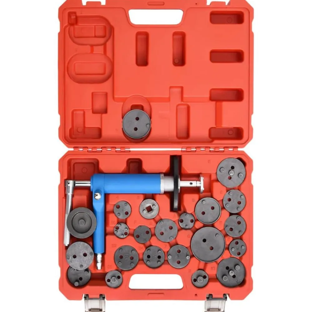 vidaXL Kit d'outils d'étrier de piston de frein pneumatique 23 pcs
