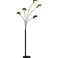 vidaXL Lampadaire 200 cm 5 x E14