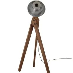 Luminaires-vidaXL Lampadaire 25 W vintage 45x45x120 cm E27 Argent