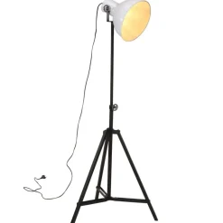 Luminaires-vidaXL Lampadaire 25 W 61x61x90/150 cm E27 Blanc