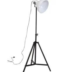 Luminaires-vidaXL Lampadaire 25 W 61x61x90/150 cm E27 Blanc