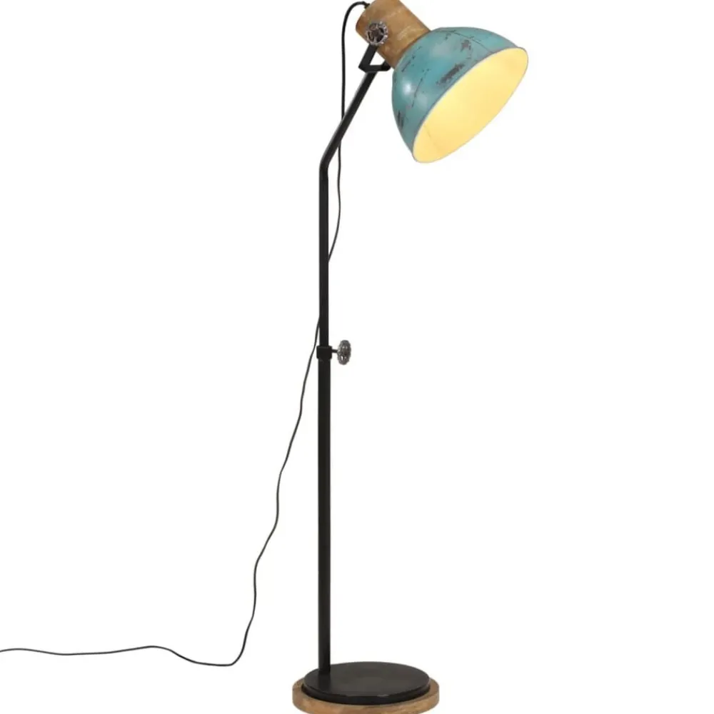 vidaXL Lampadaire 25 W délavé 30x30x100-150 cm E27