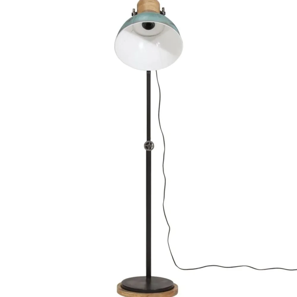 vidaXL Lampadaire 25 W délavé 30x30x100-150 cm E27