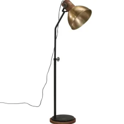 vidaXL Lampadaire 25 W antique 30x30x100-150 cm E27