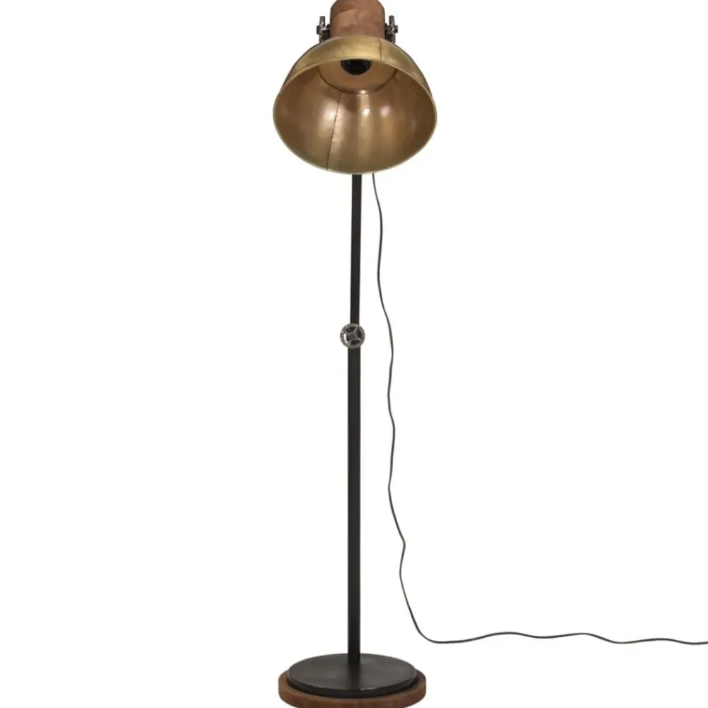 vidaXL Lampadaire 25 W antique 30x30x100-150 cm E27