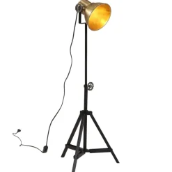 vidaXL Lampadaire 25 W antique 35x35x65/95 cm E27