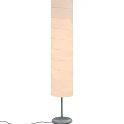 Luminaires-vidaXL Lampadaire avec support 121 cm Blanc E27