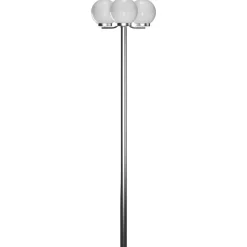 vidaXL Lampadaire de jardin 3 lampes 220 cm