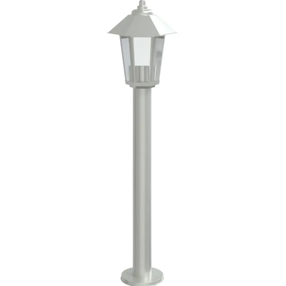 vidaXL Lampadaire d'extérieur é 80 cm acier inoxydable