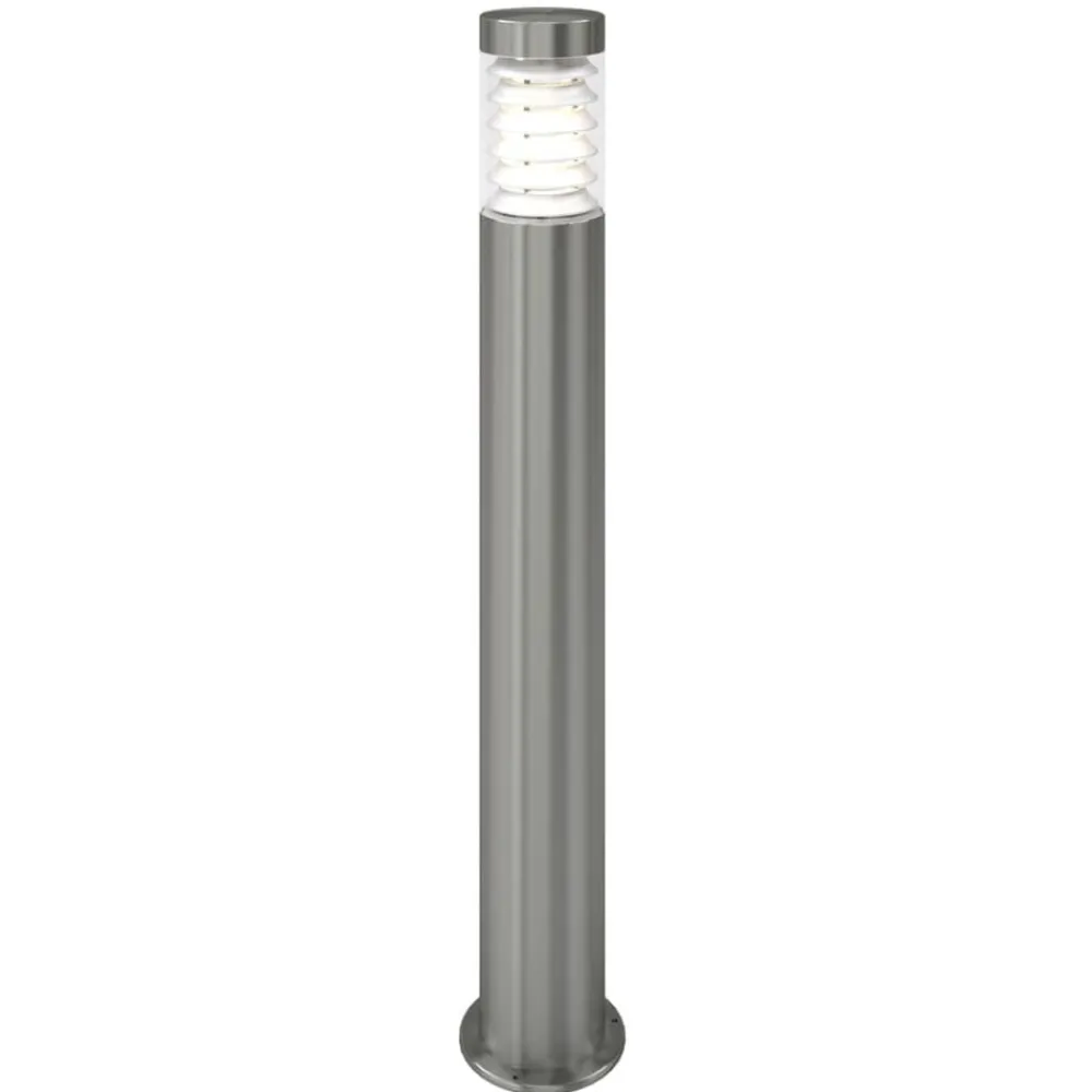 Luminaires-vidaXL Lampadaire d'extérieur Acier inoxydable