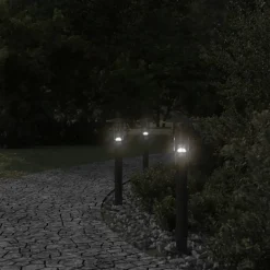 vidaXL Lampadaire d'extérieur 60 cm acier inoxydable