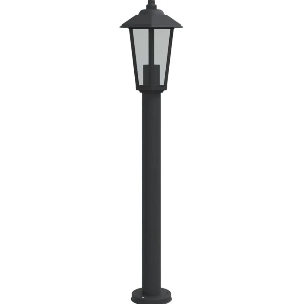 vidaXL Lampadaire d'extérieur 80 cm acier inoxydable