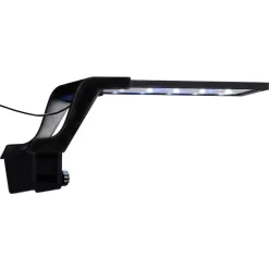Articles Pour Animaux De Compagnie-vidaXL Lampe à LED d'aquarium avec pince 25-45 cm Bleu et blanc