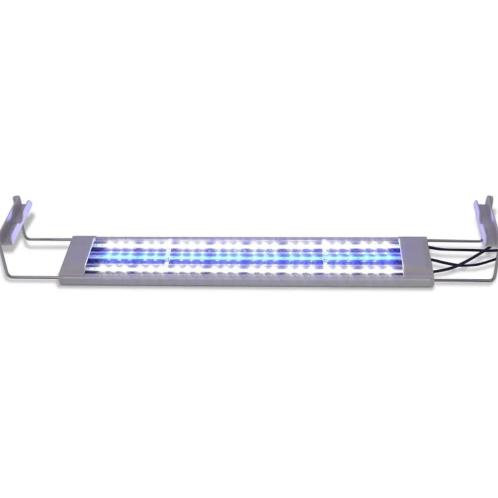 Articles Pour Animaux De Compagnie-vidaXL Lampe à LED pour aquarium 50-60 cm aluminium IP67