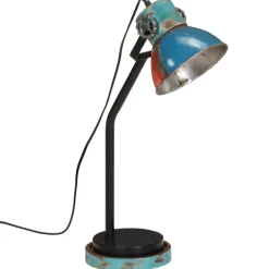 Luminaires-vidaXL Lampe de bureau 25 W 18x18x60 cm E27 Multicolore