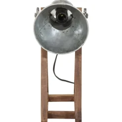 Luminaires-vidaXL Lampe de bureau 25 W vintage 30x17x40 cm E27 Argent