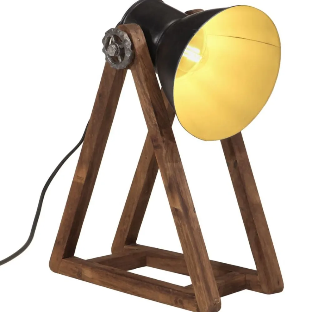Luminaires-vidaXL Lampe de bureau 25 W 30x17x40 cm E27 Noir