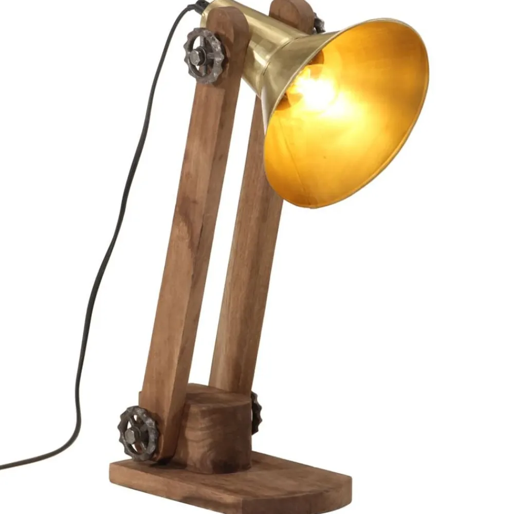 vidaXL Lampe de bureau 25 W antique 23x13x52 cm E27