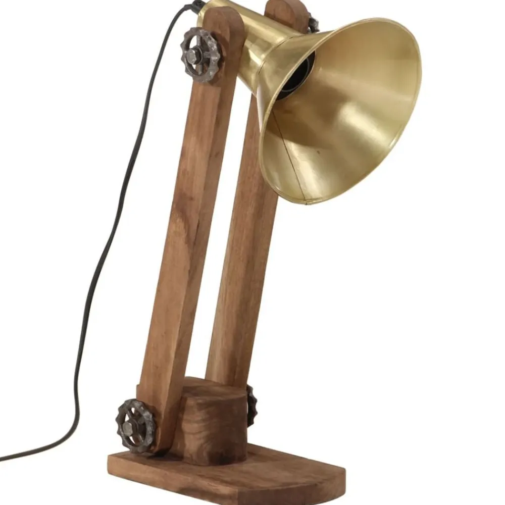 vidaXL Lampe de bureau 25 W antique 23x13x52 cm E27