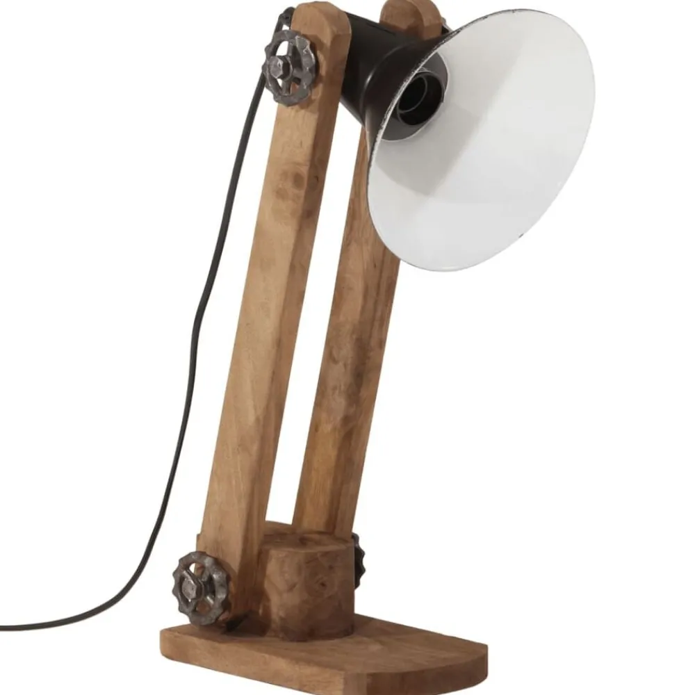 Luminaires-vidaXL Lampe de bureau 25 W 23x13x52 cm E27 Noir